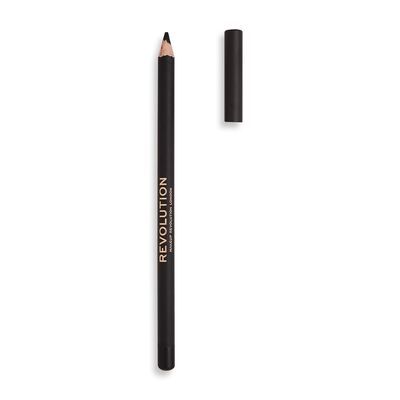 REVOLUTION KOHL EYELINER Молив за очи Black, 1,3г.