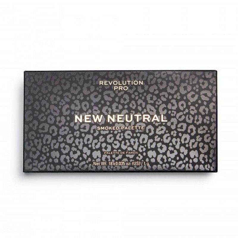 REVOLUTION PRO NEW NEUTRAL Палитра сенки за очи Smoked, 1 бр.