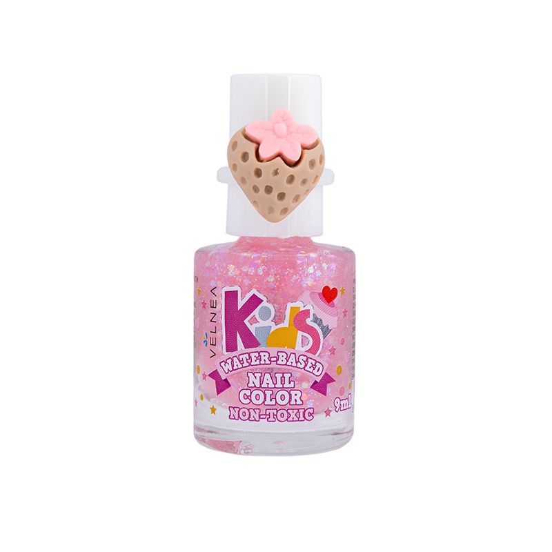 VELNEA KIDS Лак за нокти розов блясък, 9 мл