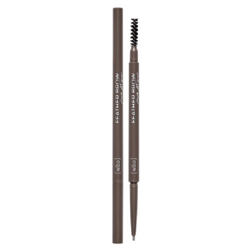 WIBO FEATHER Молив за вежди прецизен с четка SOFT, 5 г