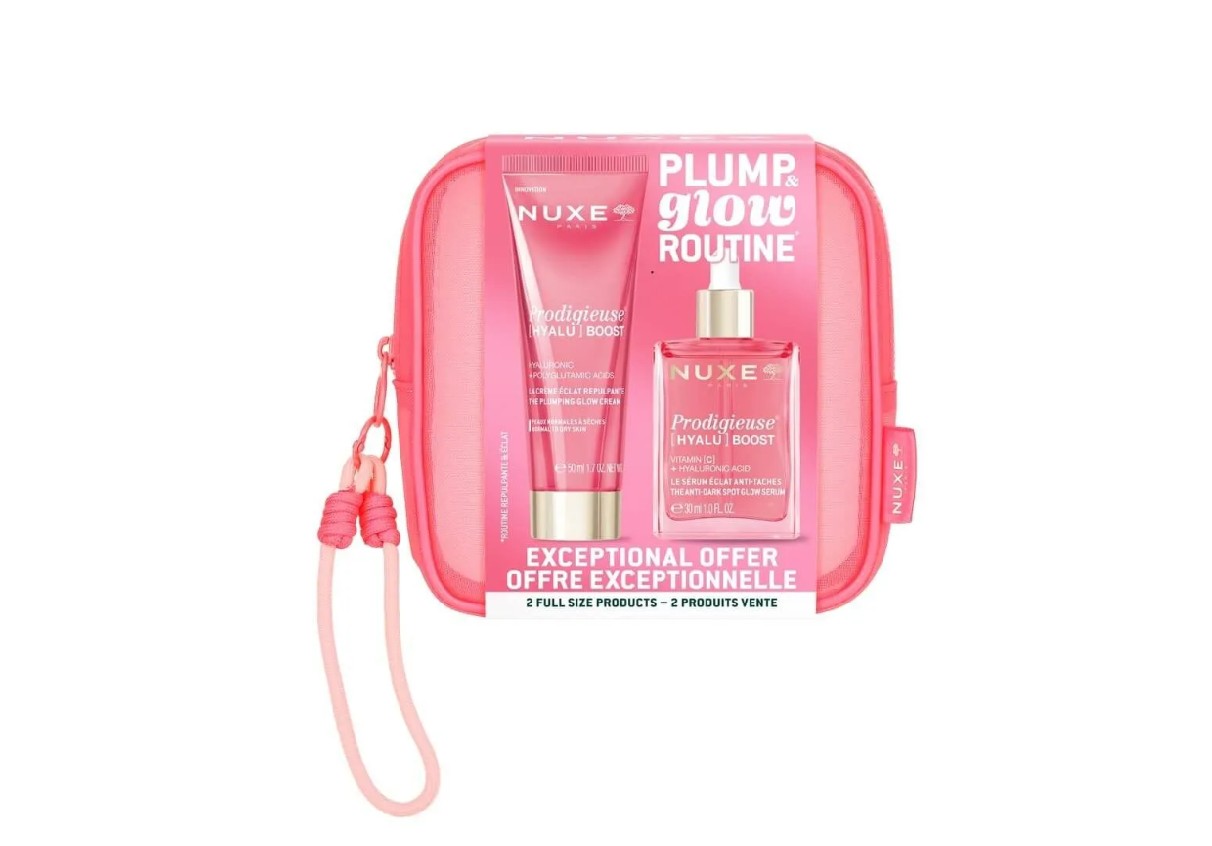 NUXE PROMO HYALU BOOST Омекотяващ и озаряващ гел-крем 50ml + серум 30ml