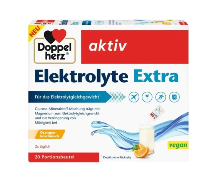 DOPPELHERZ AKTIV Електролит Екстра x 20 sach new
