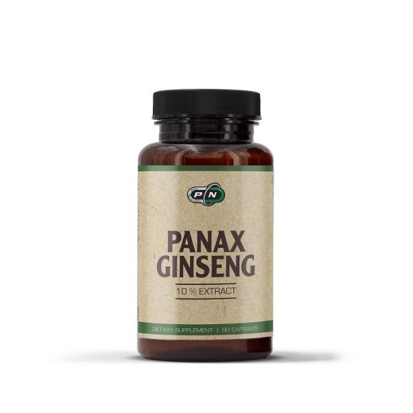 PURE NUTRITION PANAX GINSENG 500 mg / Жен-шен за покачване на имунната защита x 60 Капсули