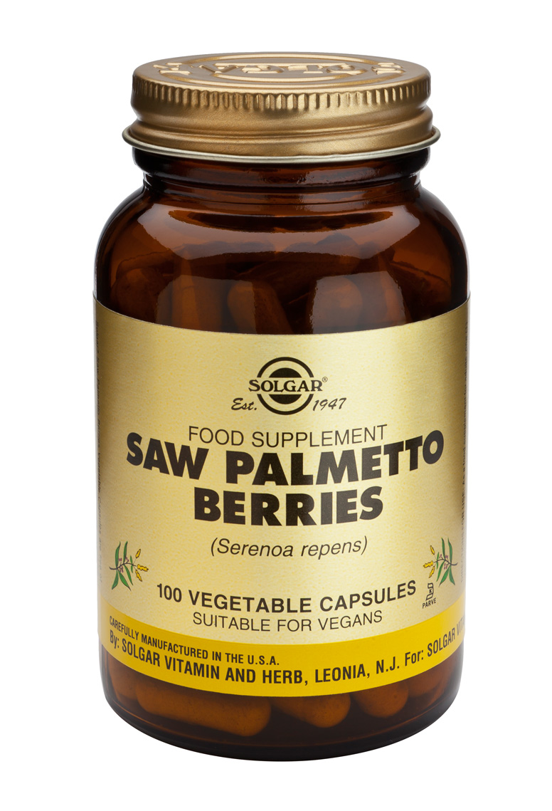 SOLGAR SAW PALMETTO Сао Палмето x 100 caps