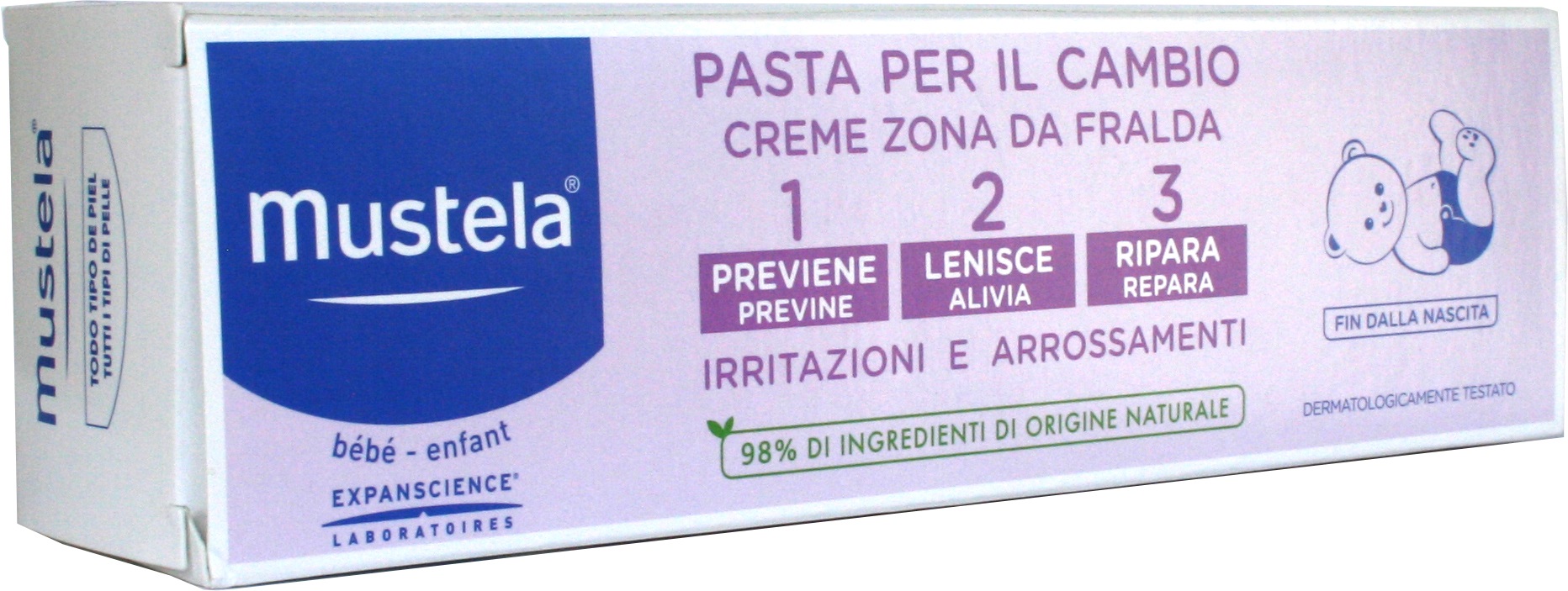 MUSTELA VITAMIN BARRIER 1-2-3 крем против подсичане 150ml