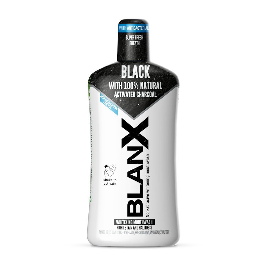 BLANX WHITE SHOCK MOUTHWASH вода за уста 500ml