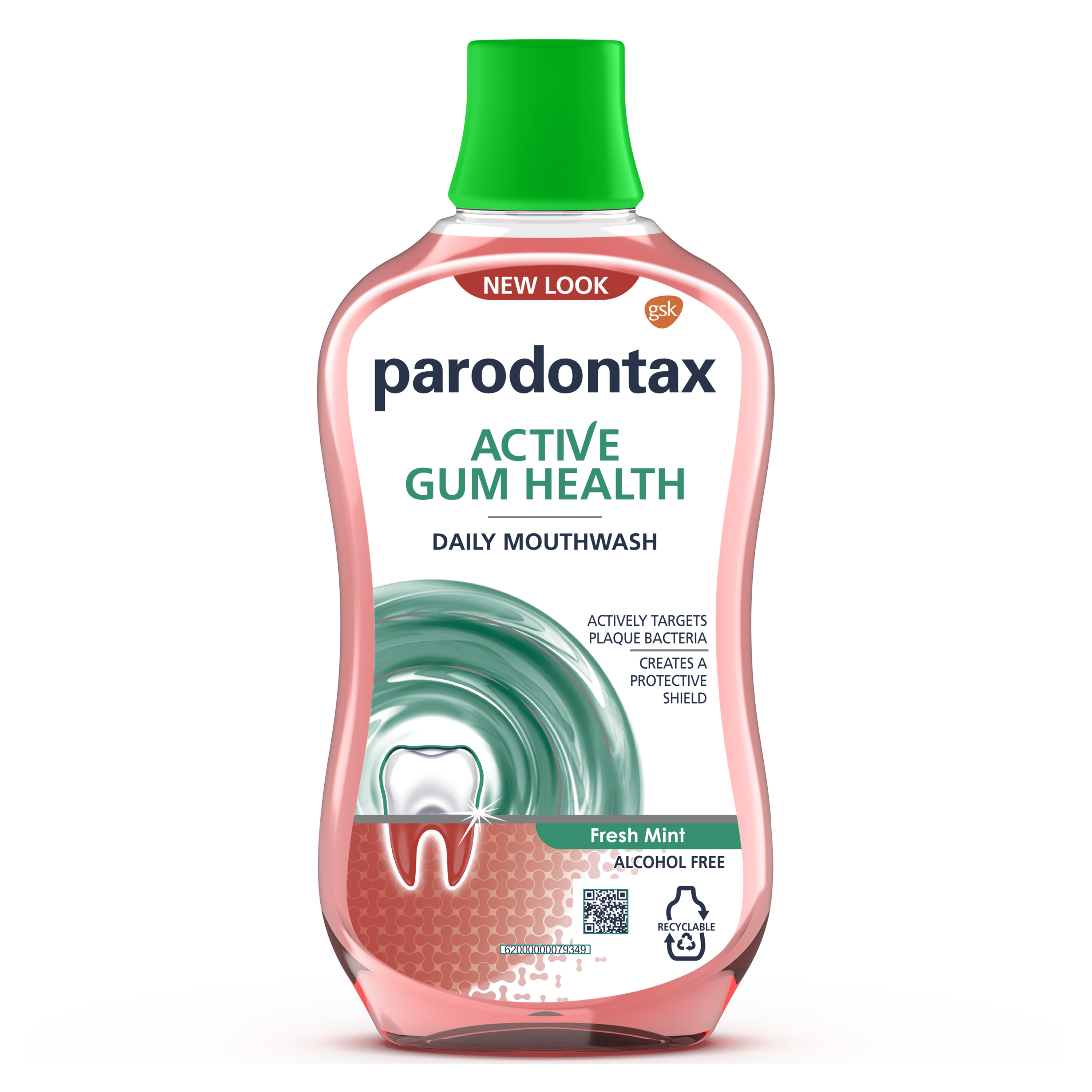PARODONTAX HERBAL DAILY GUM CARE вода за уста 500ml