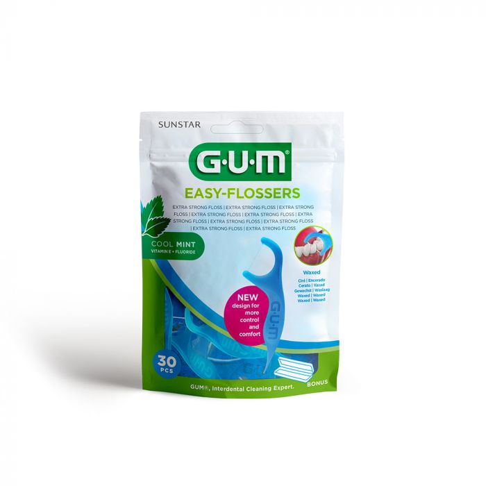 GUM EASY-FLOSSERS конец за зъби х 30