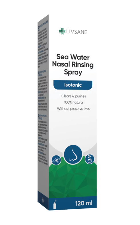 LIVSANE Изотоничен спрей морска вода 120ml