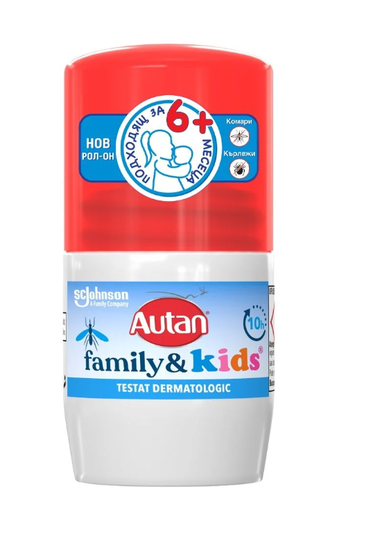 AUTAN FAMILY KIDS рол-он против комари 50ml