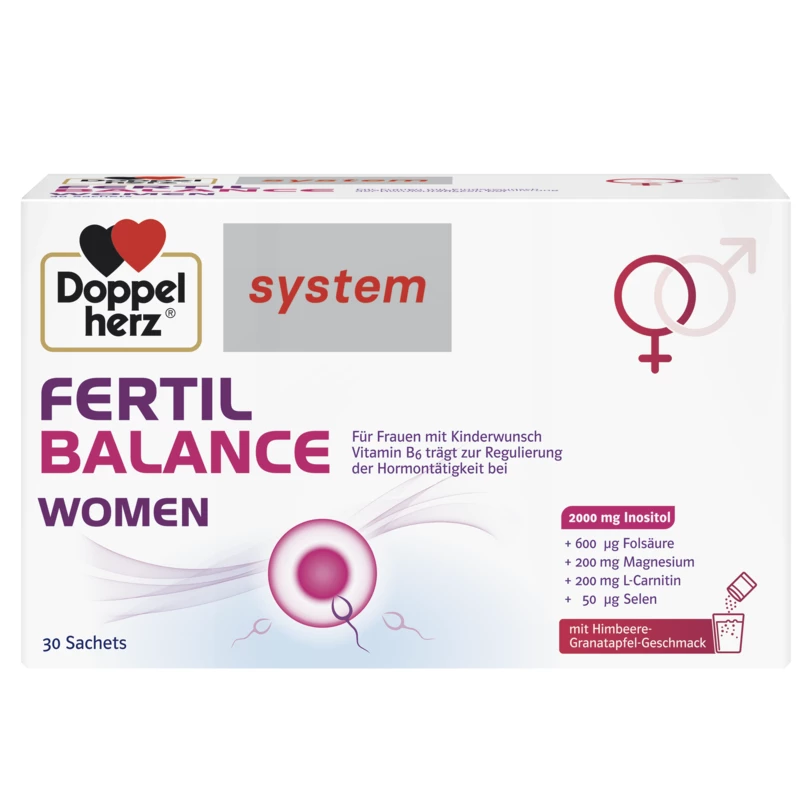 DOPPELHERZ SYSTEM Фертил баланс за жени x 30 sach