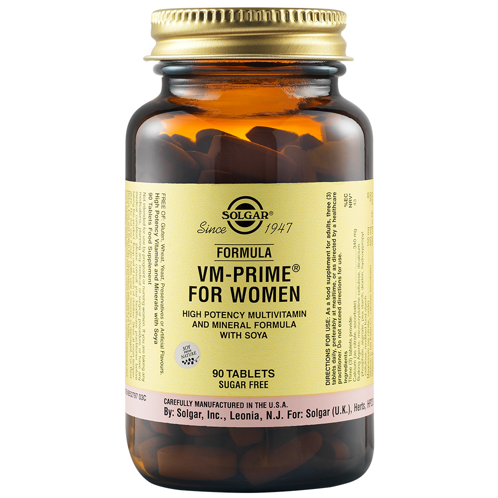 SOLGAR FORMULA VM-PRIME мултивитамини за жени x 90 tabl