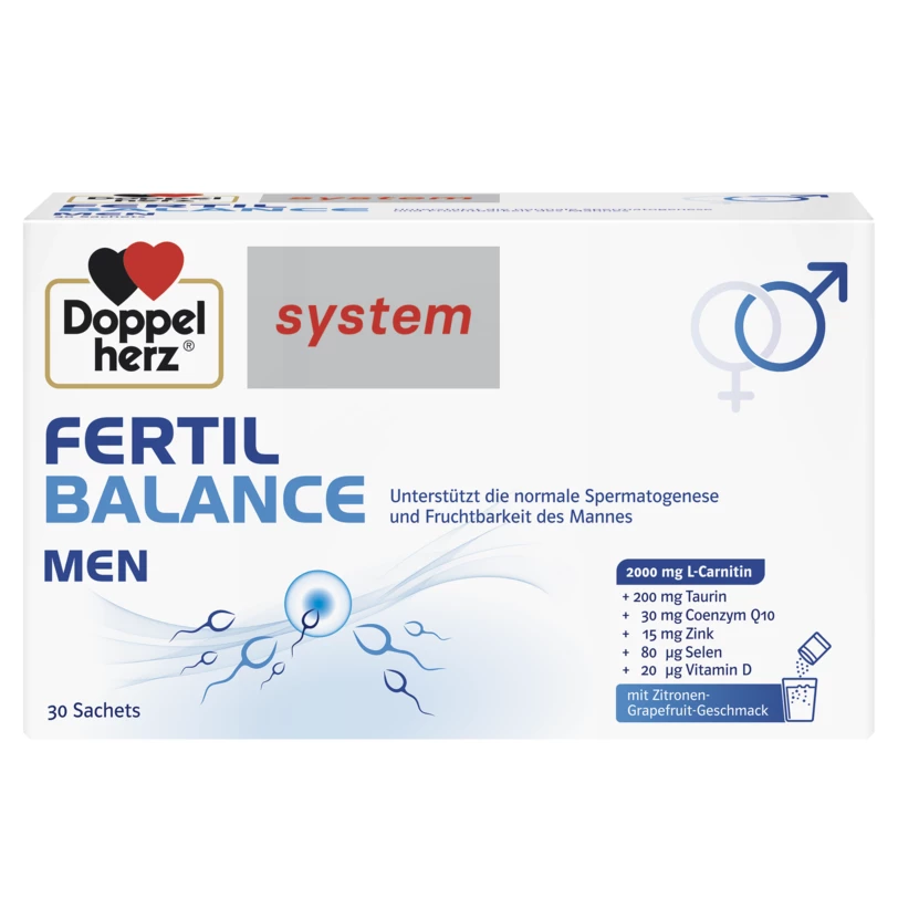DOPPELHERZ SYSTEM Фертил баланс за мъже x 30 sach