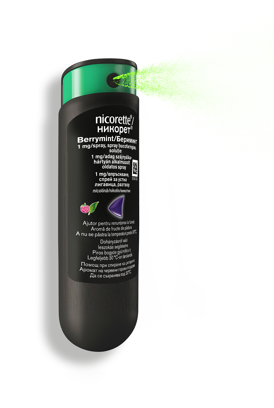 NICORETTE BERRYMINT 1mg/spray 13.2ml