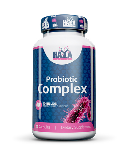 HAYA LABS 10 BILLION ACIDOPHILUS & BIFIDUS PROBIOTIC COMPLEX пробиотичен комплекс x 60caps