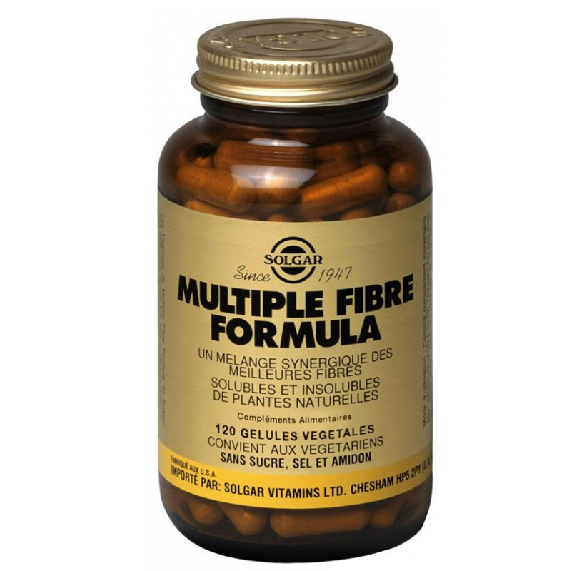 SOLGAR MULTIPLE FIBRE FORMULA x 120 caps