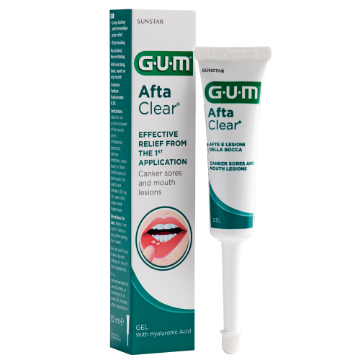 GUM AFTA CLEAR гел за афти 10ml