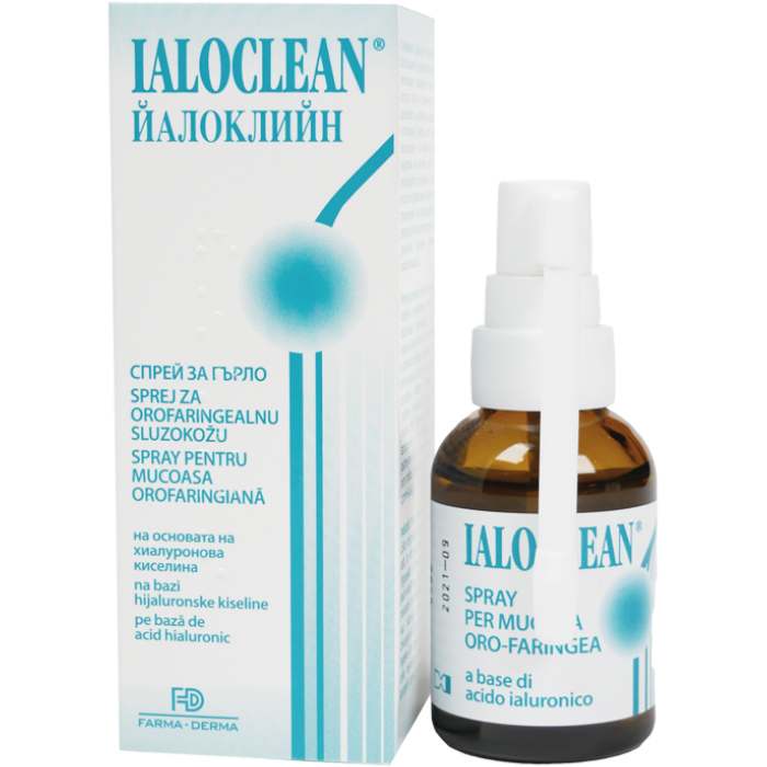 NATURPHARMA IALOCLEAN спрей за гърло 30ml