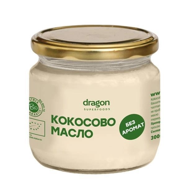 DRAGON SUPERFOODS Кокосово масло без аромат 300ml