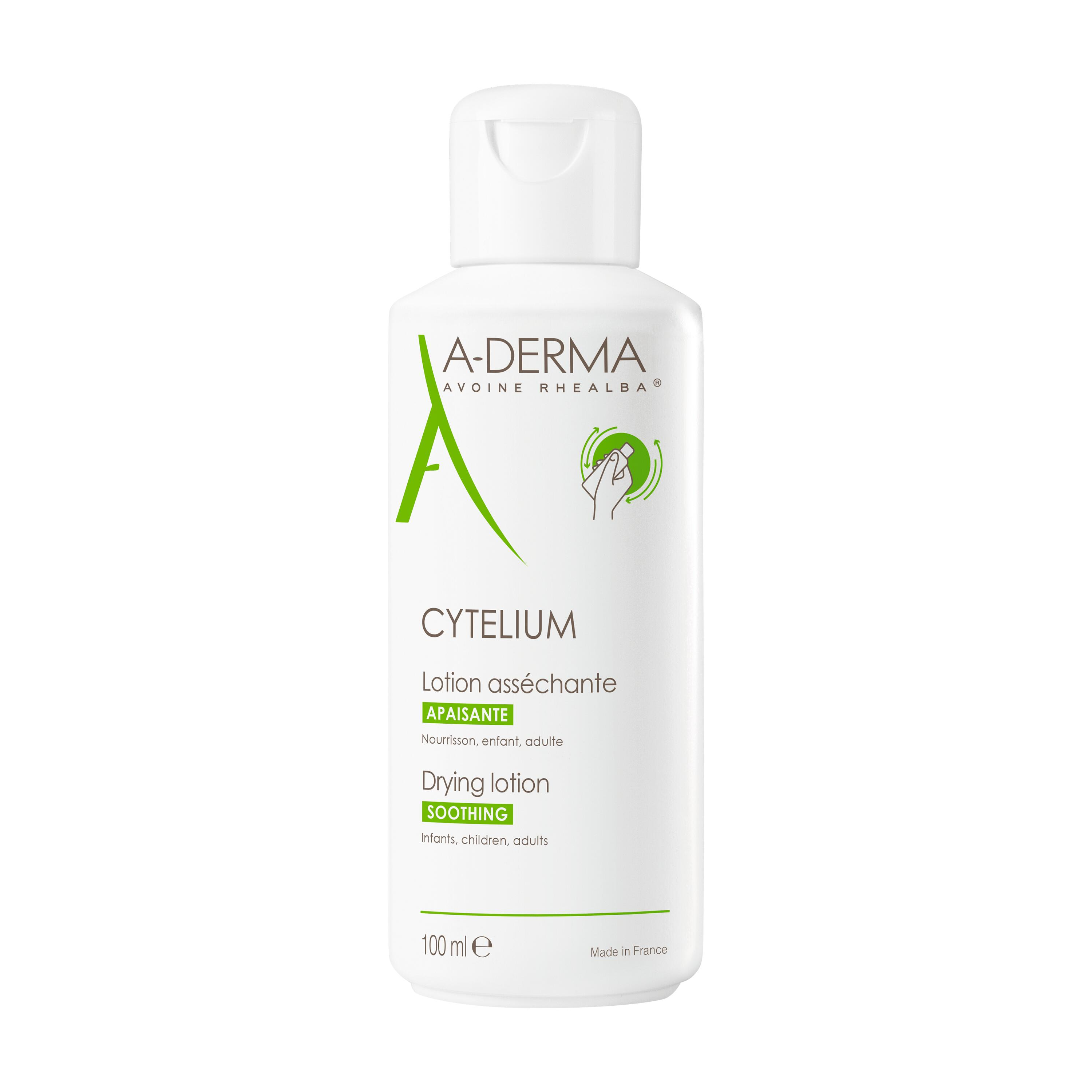 A-DERMA CYTELIUM Подсушаващ Лосион за Бебета и Деца 100ml