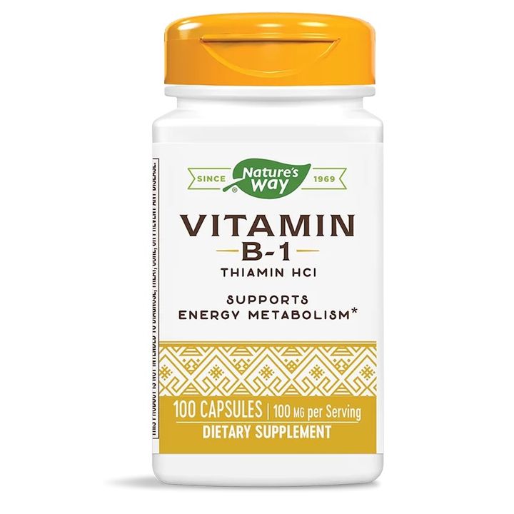 NATURES WAY VITAMIN B-1 100mg x 100 caps