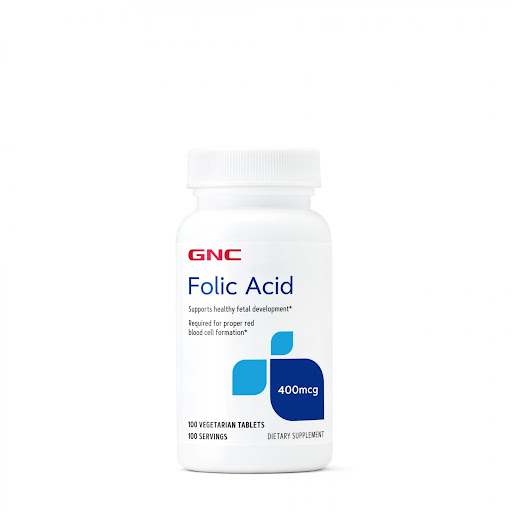 GNC FOLIC ACID Фолиева киселина 400mcg х 100tabl 256022