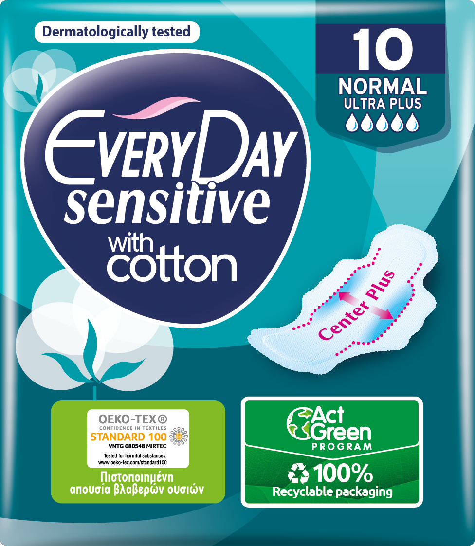 EVERY DAY sensitive normal ultra plus x 10