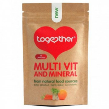 TOGETHER HEALTH MULTI VIT & MINERAL Витамини и минерали x 30caps