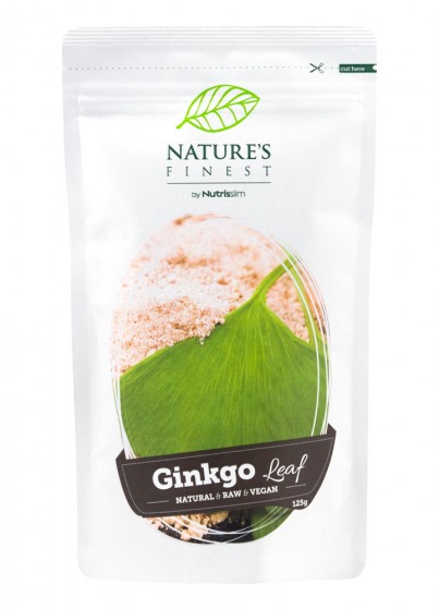 NATURE’S FINEST GINKGO BILOBA за памет и концентрация на прах 125g