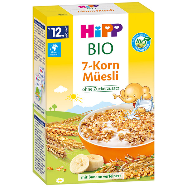 HIPP Био Мюсли 7 зърнени култури 200г 3533