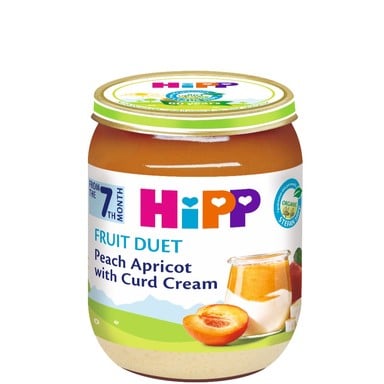 HIPP BIO ПРАСКОВИ И КАЙСИИ С ИЗВАРА 5470 160g