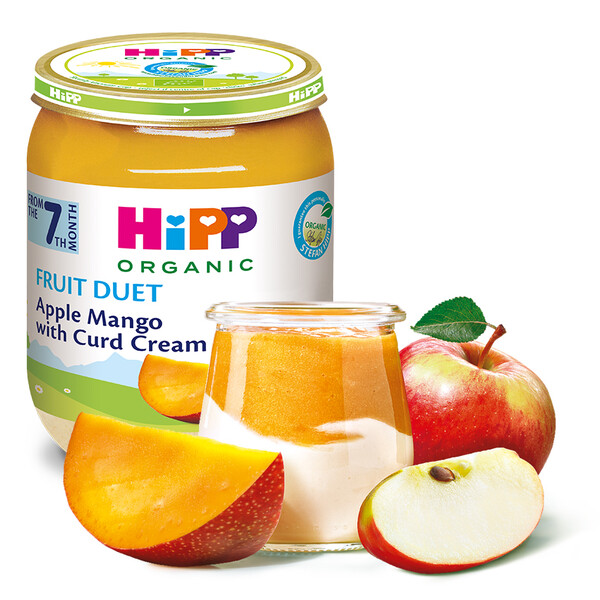 HIPP BIO ЯБЪЛКА И МАНГО С ИЗВАРА 160g 5327