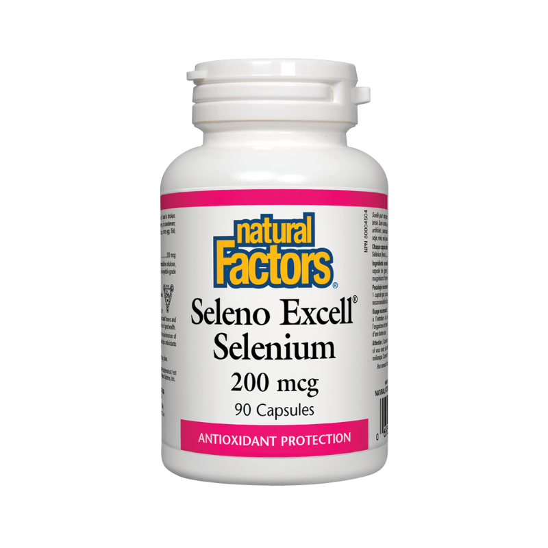 NATURAL FACTORS SELENO EXCELL 200mcg x 90 caps