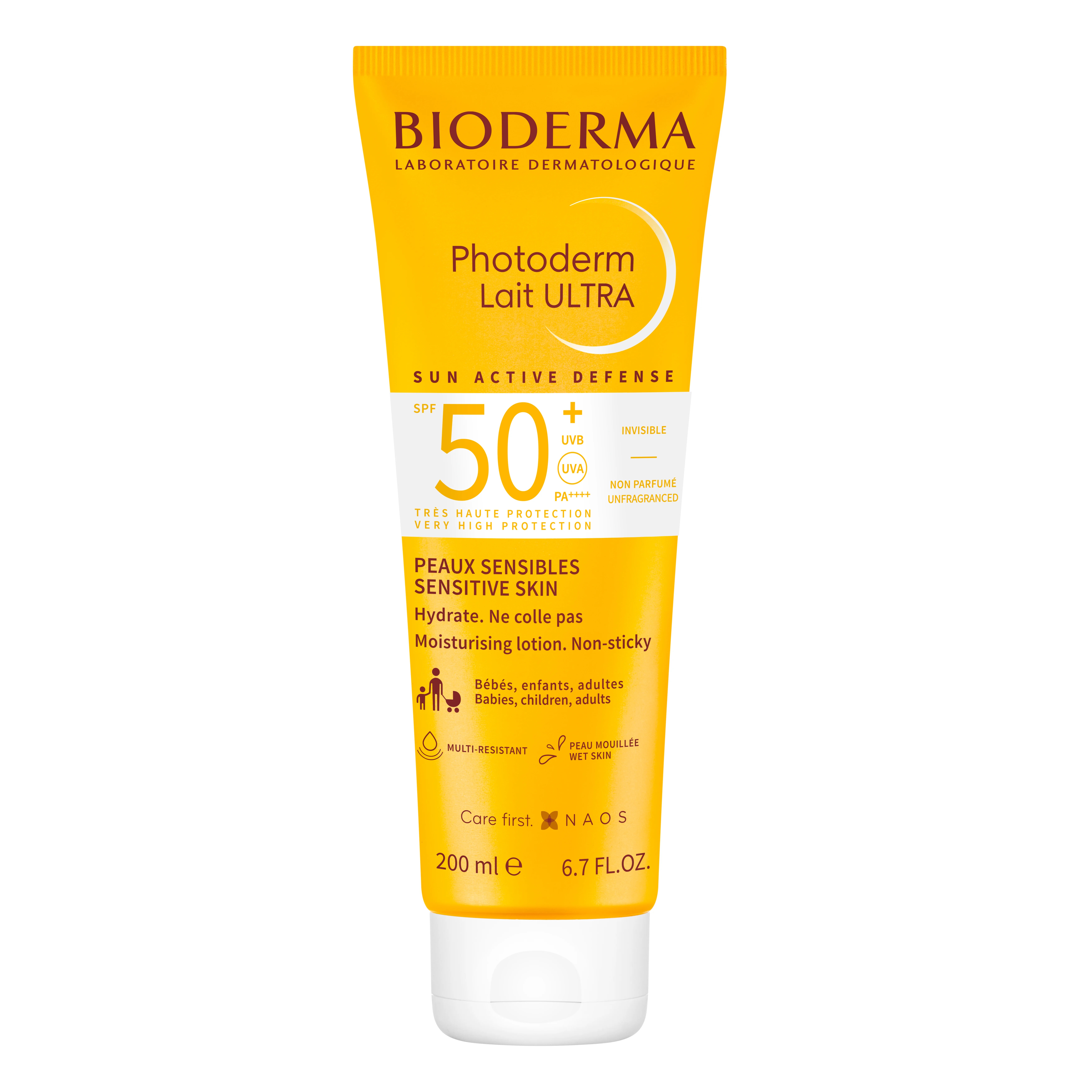 BIODERMA PHOTODERM ULTRA SPF50+ Слънцезщитно мляко ултра 200ml
