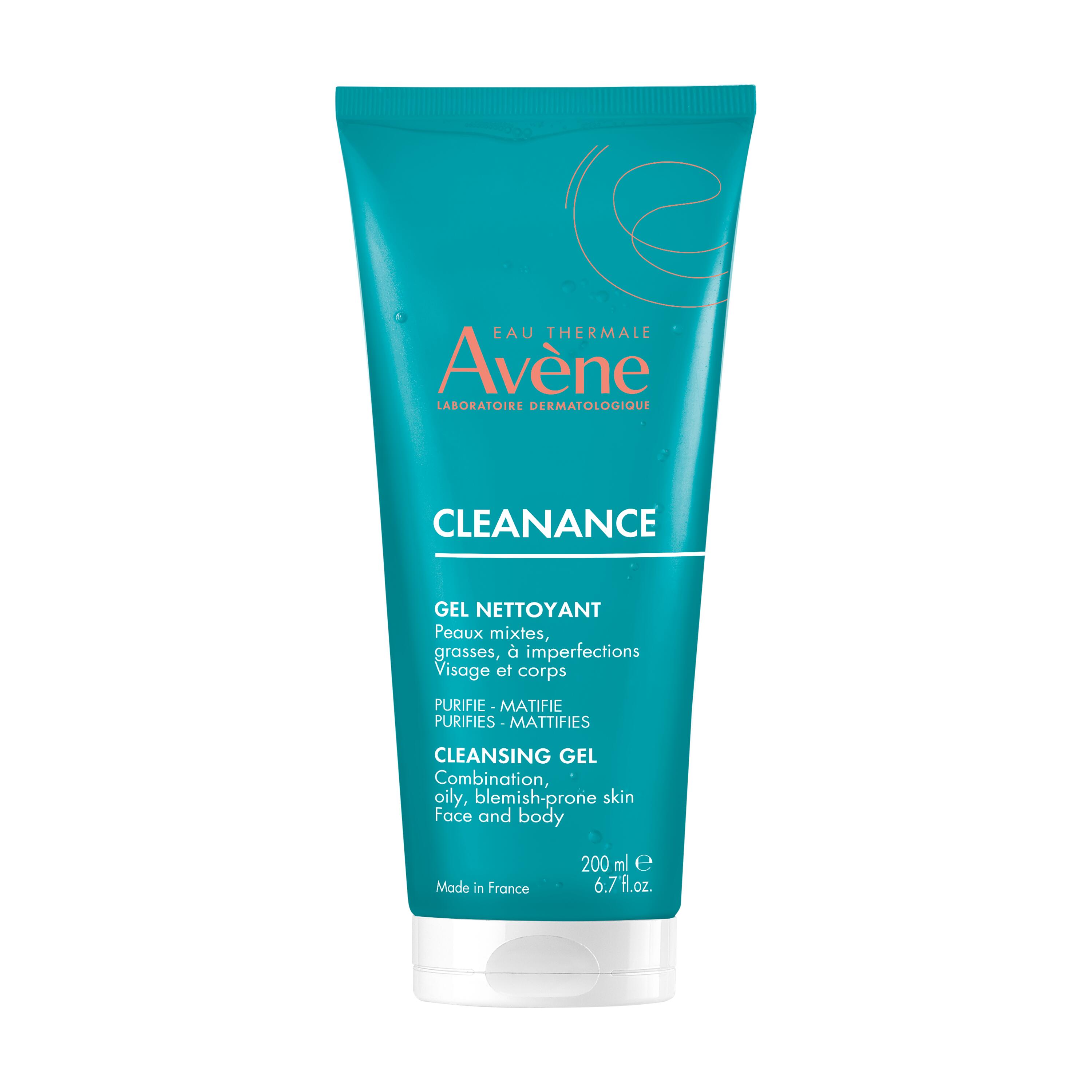 AVENE CLEANANCE Почистващ гел за чувствителна мазна кожа  200ml