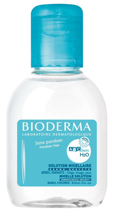 BIODERMA ABC DERM Ежедневен почистващ мицеларен разтвор  100ml