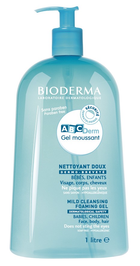 BIODERMA ABC DERM Мек измиващ гел  1000ml