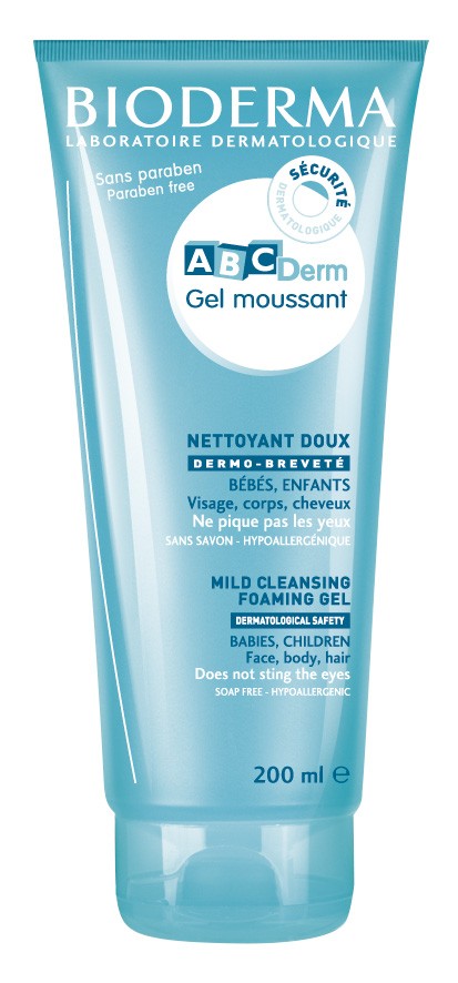 BIODERMA ABC DERM Мек измиващ гел  200ml