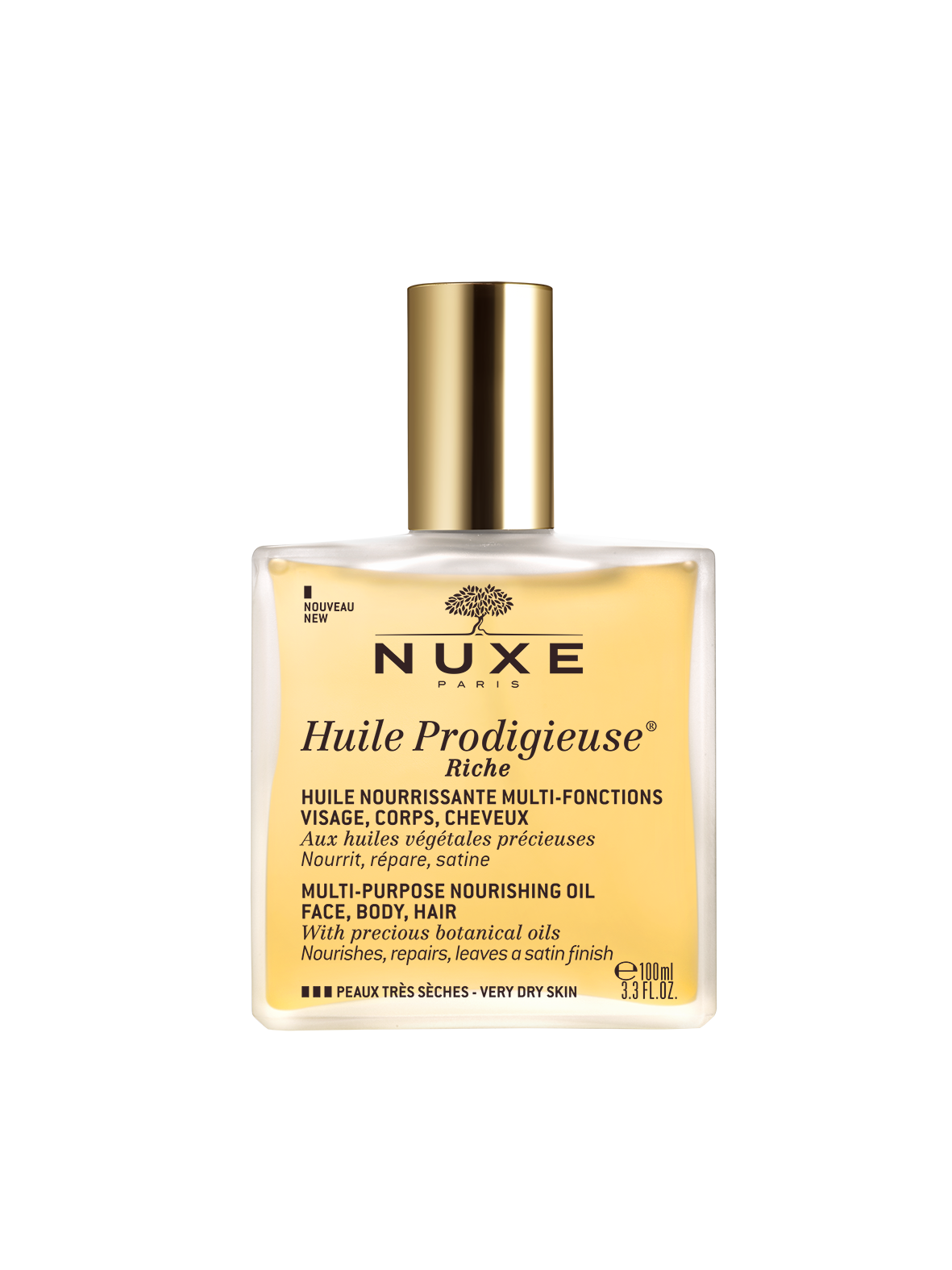 NUXE PRODIGIEUX RICHE мултифункционално масло за суха кожа 100ml