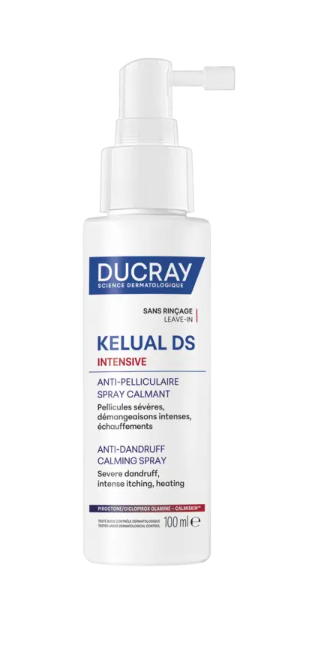 DUCRAY KELUAL DS INTENSIVE Успокояващ спрей против пърхот и сърбеж 100ml