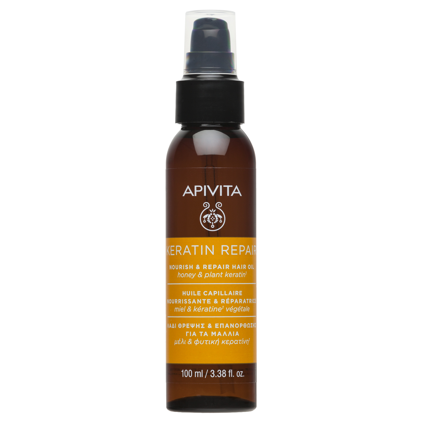 APIVITA Подхранващо и възстановяващо олио за коса 100ml