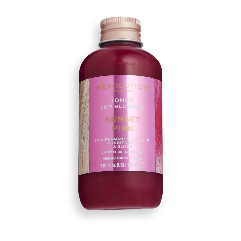 REVOLUTION HAIRCARE Sunset Pink Тонер за руса коса 150ml