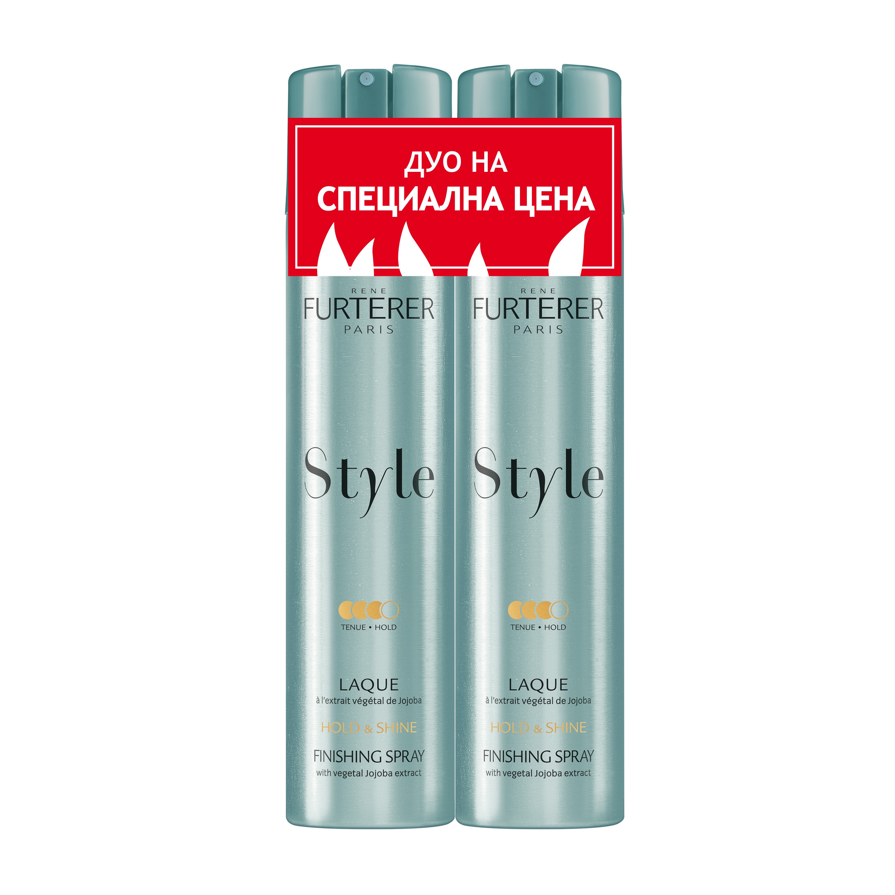 RENE FURTERER DUO STYLE лак за коса 2 x 300ml промо цена