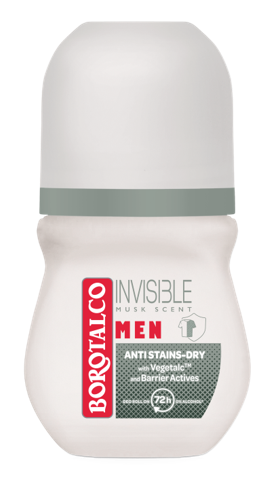 BOROTALCO INVISIBLE Deo Roll-on дезодорант рол-он Инвизибъл 50ml