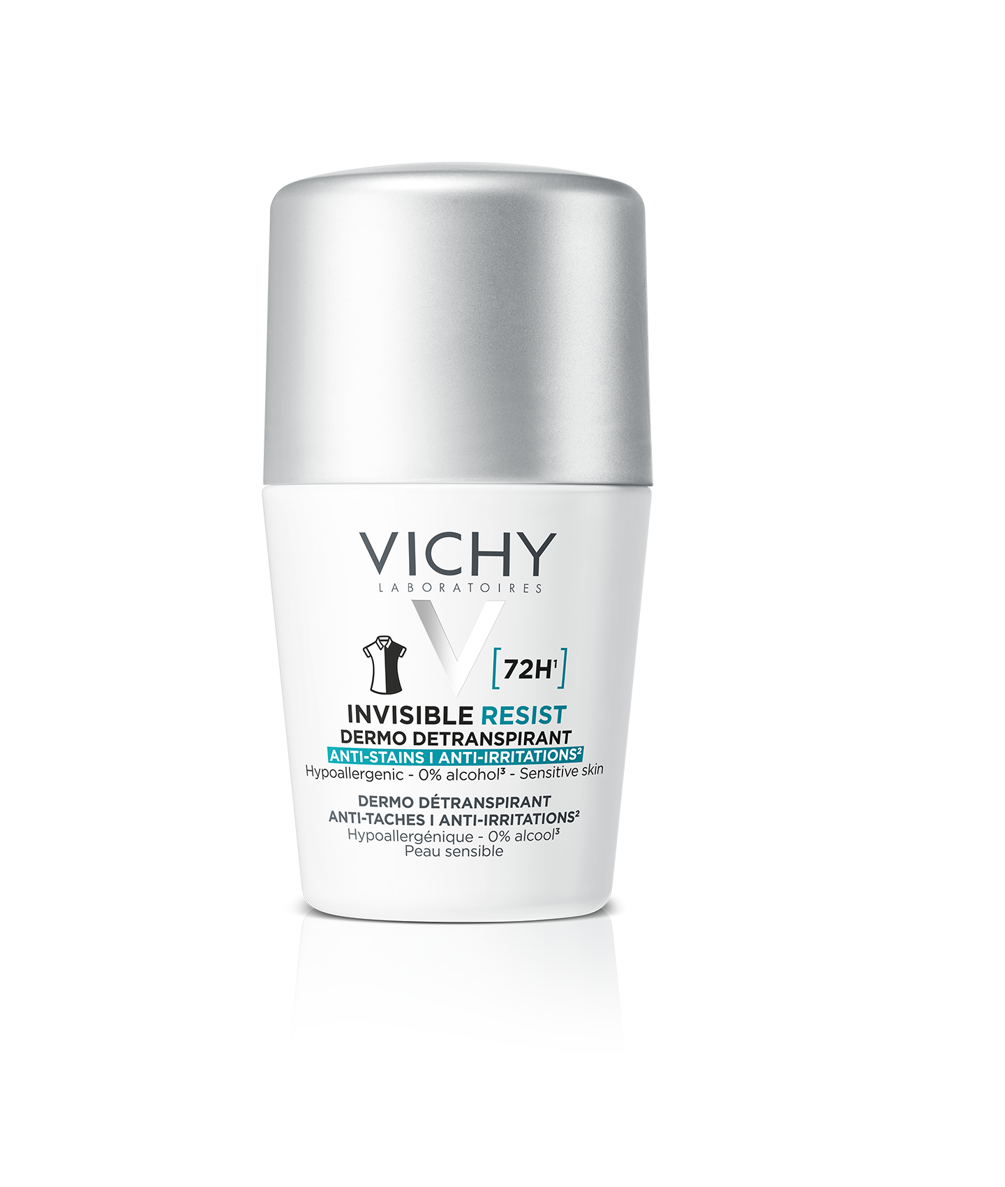 VICHY DEODORANT рол-он против петна и раздразнения 72h 50ml