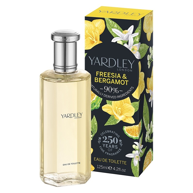 YARDLEY Тоалетна вода Фрезия и Бергамот 125ml