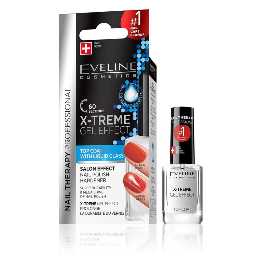 EVELINE Nails X-treme Gel effect Топ лак 12ml