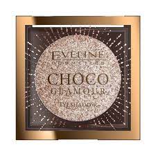 EVELINE CHOCO GLAMOUR MONO EYESHADOW N01 MOON SPARKLE Сенки Моно