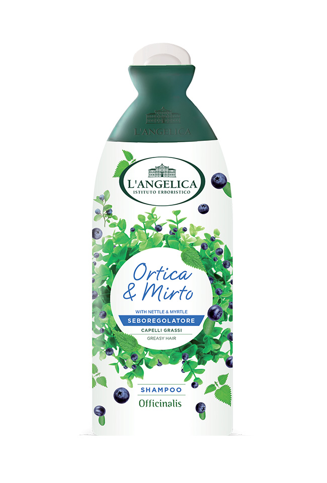 L'ANGELICA OFFICINALIS шампоан за мазна коса с екстракт от коприва и мирта 250ml