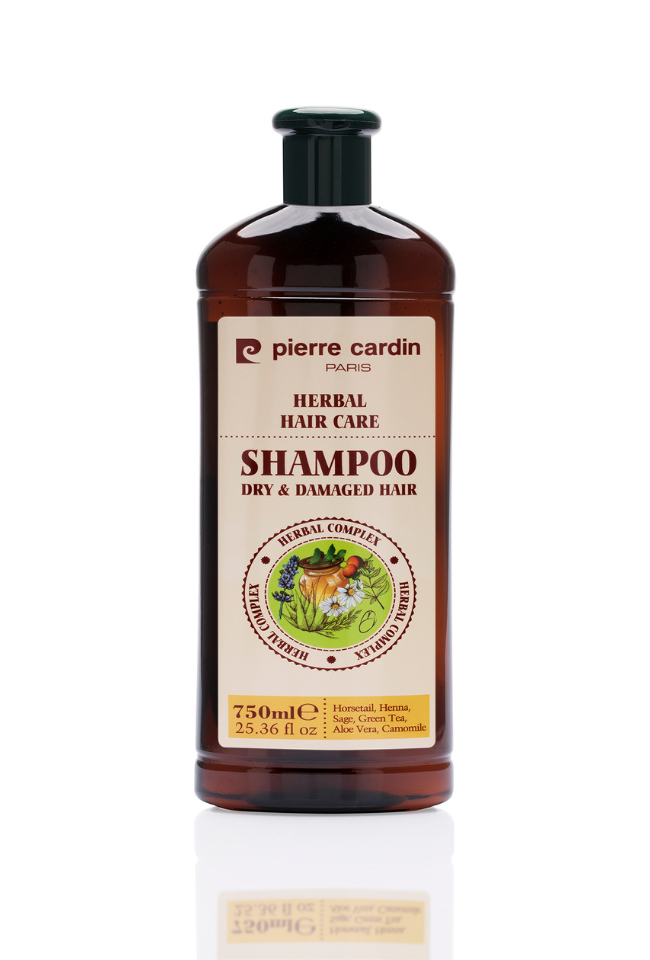 PIERRE CARDIN HERBAL шампоан за суха и увредена коса 750 ml